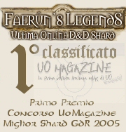 Classificato come Miglior Shard GDR 2005 al concorso di UOMagazine